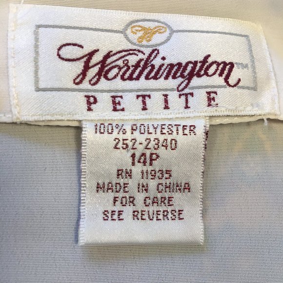 Vintage 80s - 90s Blouse with Lace Detail - Picture 7 of 7